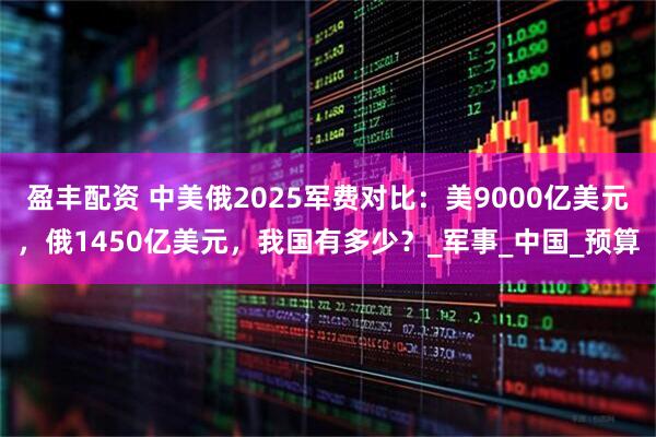 盈丰配资 中美俄2025军费对比：美9000亿美元，俄1450亿美元，我国有多少？_军事_中国_预算